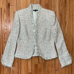 TAHARI Mint Green Tween Blazer